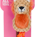 FABCAT FLOPPY LION TEASER FOR CATS  ORANGE