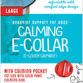 CALM PAWS E-COLLAR LG-9.5-15.5 IN BLUE