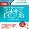 CALM PAWS E-COLLAR XL-12.25-21 IN BLUE