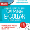 CALM PAWS E-COLLAR XXL-15.25-25 IN BLUE