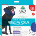 PROTECTIVE INFLATABLE COLLAR W/DOG CALMING DISK XL