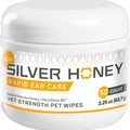 SILVER HONEY RAPID EAR CARE VET STRENGTH PET WIPES 50 CT