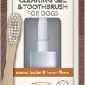 ENTICERS TEETH CLEANING GEL & TOOTHBRUSH FOR DOGS LG-2 OZ HONEY/PEANUT BU