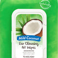 TROPICLEAN EAR CLEANING WIPES 50 CT COCONUT