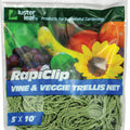 RAPICLIP VINE & VEGGIE TRELLIS NET 5X10 FT GREEN