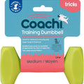 COACHI TRAIN & PLAY DUMBBELL MD LIME GREEN