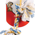 FLOSSY CHEWS COLOR ROPE BONE 9 IN MULTI