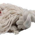 FLOSSY CHEWS COTTON 3 KNOT ROPE TUG 36 IN WHITE
