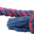 FLOSSY CHEWS COLOR 3 KNOT ROPE TUG