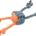 MAMMOTH EXTRA MONKEY FIST W/ 4 ROPE ENDS SM BLUE/ORANGE