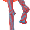 MAMMOTH EXTRA WEBBING BALL W/FLING HANDLE MD BLUE/RED