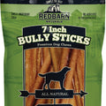 REDBARN NATURALS BULLY STICK CHEW BAGGED 7 IN-6 PK