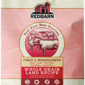 REDBARN WHOLE GRAIN LAND RECIPE DOG FOOD 4 LB
