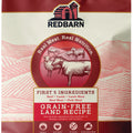 REDBARN GRAIN FREE LAND RECIPE DOG FOOD 4 LB