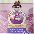 REDBARN WHOLE GRAIN PUPPY FOOD 4 LB BEEF/LAMB/SALMO