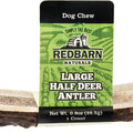 REDBARN NATURALS DEER ANTLER HALF LG