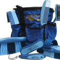 EQUESTRIA SPORT SERIES BOXED GROOMING SET 8 PC BLUE