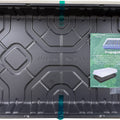 EVERSPRING PROPAGATION DOME AND TRAY KIT 20 IN X 10 IN X CLEAR/BLACK