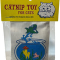 DR. DANIELS FISH BOWL BAG TOY 100% CATNIP FILLED  ASSORTED