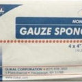 NON-STERILE GAUZE SPONGE 4X4 IN WHITE