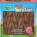 EMERALD PET TWIZZIES GRAIN FREE DOG CHEWS 6 IN PIGGY
