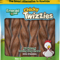 EMERALD PET TWIZZIES GRAIN FREE DOG CHEWS 6 IN CHICKY
