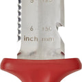 HORI HORI COMFORT GEL GARDEN KNIFE 12 IN RED