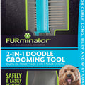 FURMINATOR DOODLE GROOMING TOOL  GRAY/BLUE