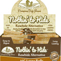 NOTHIN' TO HIDE RAWHIDE ALTERNATIVE ROLLS 10 IN PEANUT BUTTER