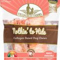 NOTHIN' TO HIDE RAWHIDE ALTERNATIVE FLIP CHIPS 8 PK SALMON