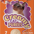 FIELDCREST FARMS CREAMY CAT PUREES 7 CT CHICKEN