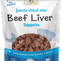FIELDCREST FARMS DOG TOPPERS 12 OZ BEEF LIVER