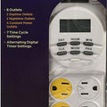 CORALIFE AQUALIGHT DIGITAL POWER CENTER 15 AMP WHITE