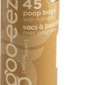 GOO-EEZ COMPACT ECO-FRIENDLY POOP BAG W/DISPENSER 45 CT MOKA LATTE