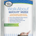 FOUR PAWS WALK ABOUT QUICK FIT DOG MUZZLE XXS/0 BLACK