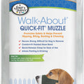 FOUR PAWS WALK ABOUT QUICK FIT DOG MUZZLE SM/2 BLACK