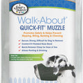FOUR PAWS WALK ABOUT QUICK FIT DOG MUZZLE XL/5 BLACK