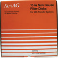 NON GAUZE DISK MILK FILTER 15 IN/100 BOX TAN