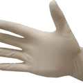 AG-TEK LATEX POWDER FREE GLOVE 4MIL XL - 100CT WHITE