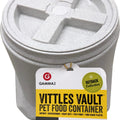 VITTLES VAULT OUTBACK STACKABLE CONTAINER 40 LB WHITE