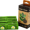 THE ORIGINAL POOP BAGS BIOBASED COUNTDOWN ROLLS 8PK- 15CT ORANGE SCENT/BI
