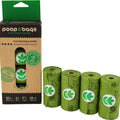 THE ORIGINAL POOP BAGS COMPOSTABLE WASTE BAGS 4PK-15CT UNSCENTED/COMPO