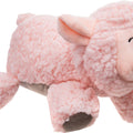 GROWL FUZZAROOS LAMB 9 IN PINK