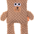 GROWL BLOCK HEADS BEAR 10IN BROWN