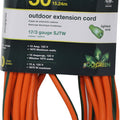 GOGREEN OUTDOOR EXTENSION CORD 50 FT-12/3 GA ORANGE