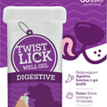 VETALITY TWIST & LICK DIGESTIVE HEALTH SUPPLEMENT 2.3 OZ BEEF