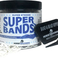 HEALTHY HAIRCARE SUPER BANDS 1/4 LB WHITE