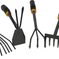 HAMMERSTONE GARDEN TOOL SET 5 PC BLACK/ORANGE