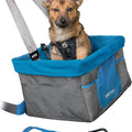 KURGO BOOSTER SEAT FOR DOGS  GREY/BLACK
