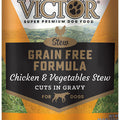 VICTOR GRAIN FREE CANNED DOG FOOD W/GRAVY